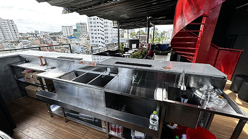Rénovation restaurant Vietnam